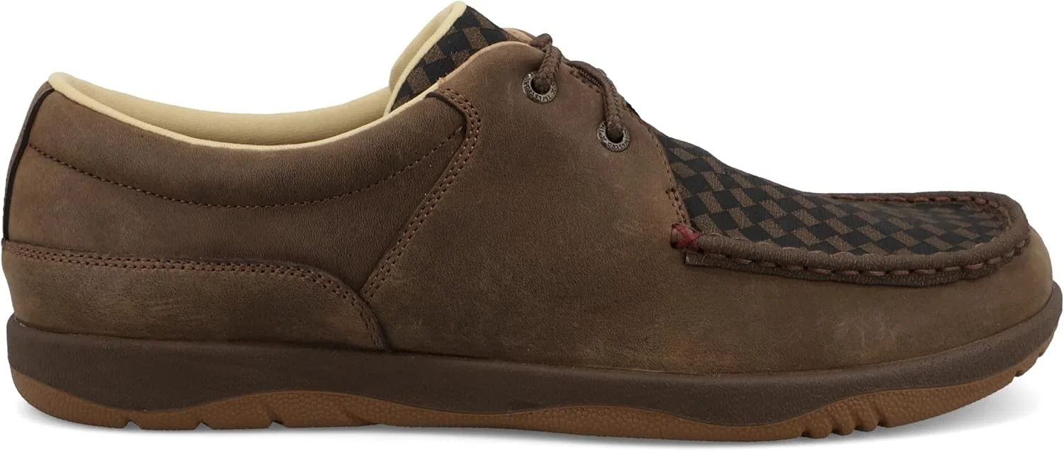 Мужские лодочные туфли Twisted X, Shitake Charcoal — фото 4