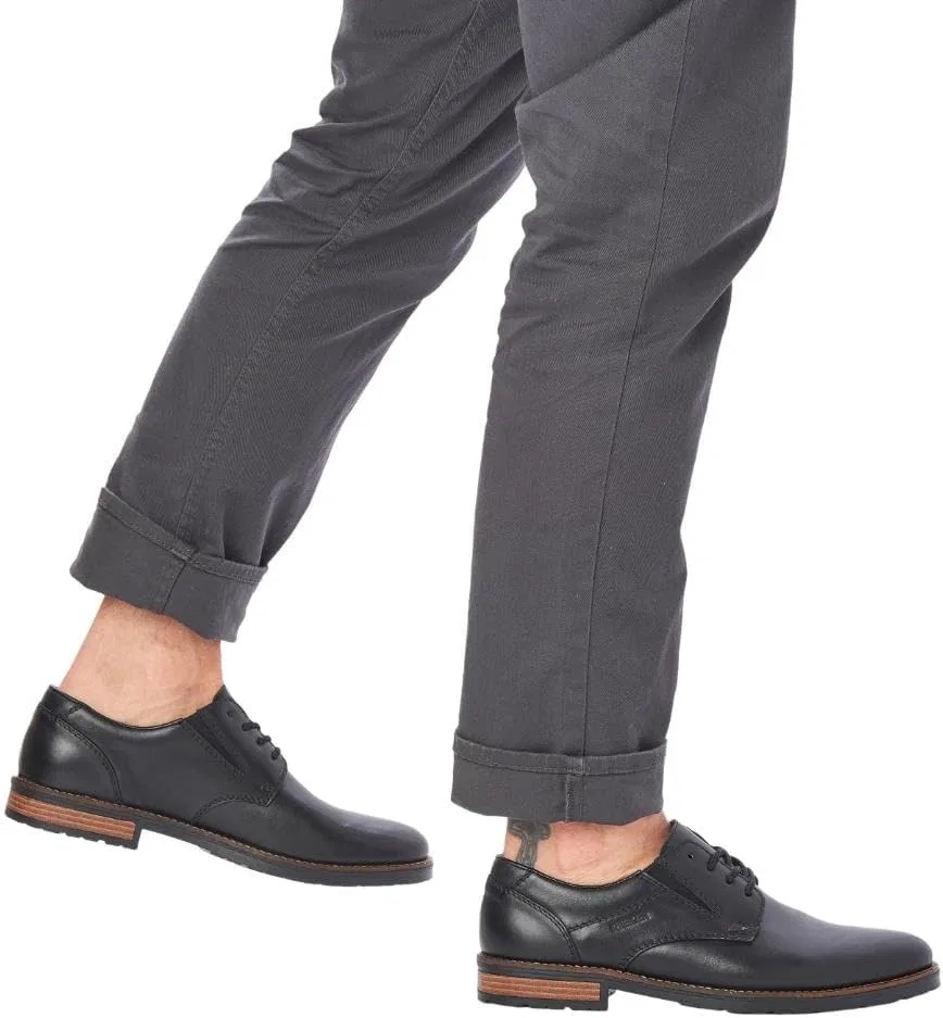 Туфли Rieker Turin Men's Shoes, Black — фото 2