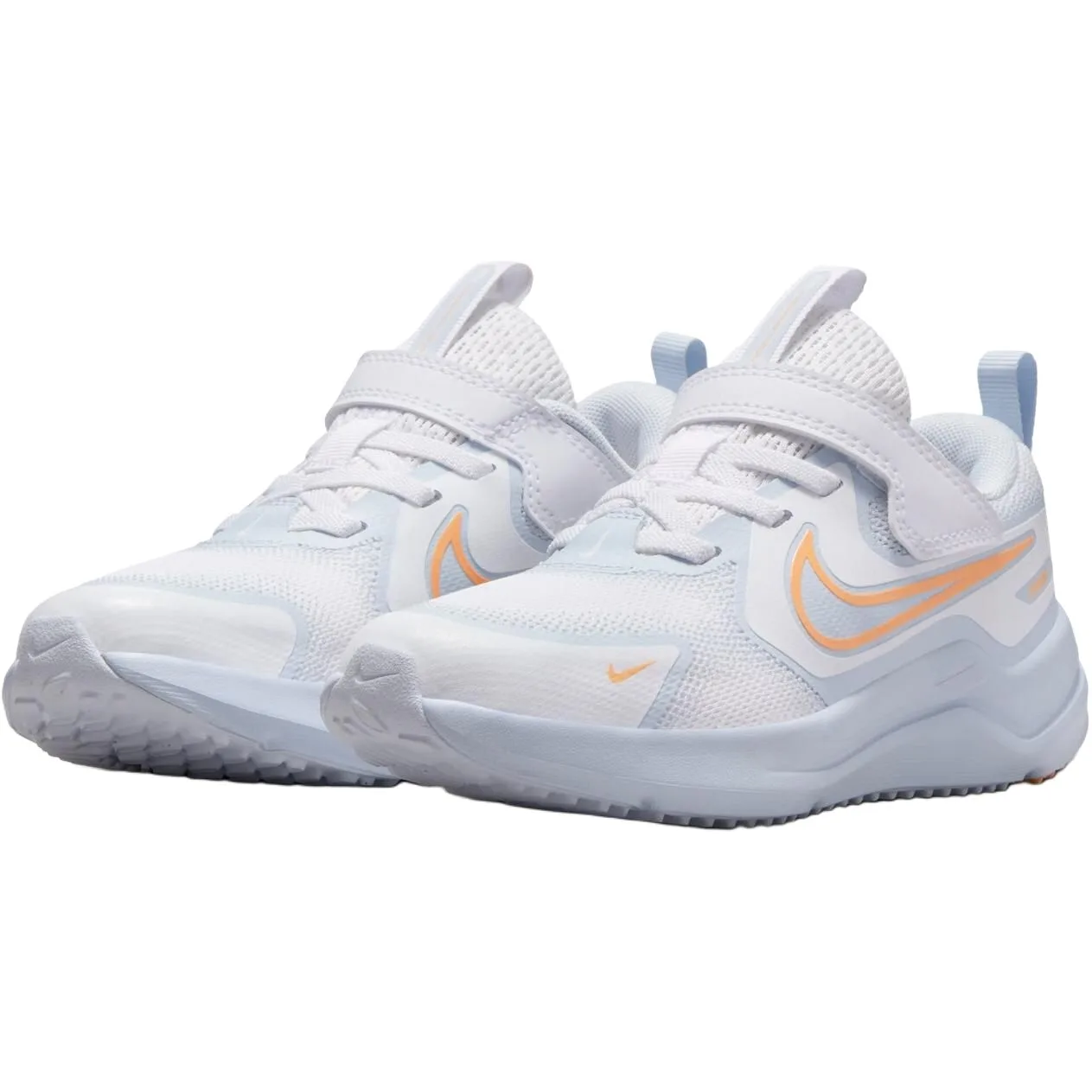 Nike Детские кроссовки Cosmic Runner Slip Resistant Abrasion Resistant Low top Lifestyle White/Butter Peach — фото 4