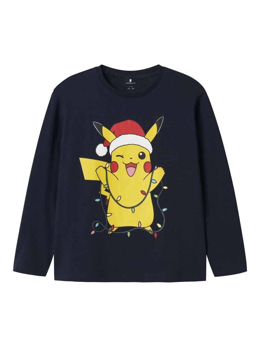 

Лонгслив NAME IT Shirt, синий