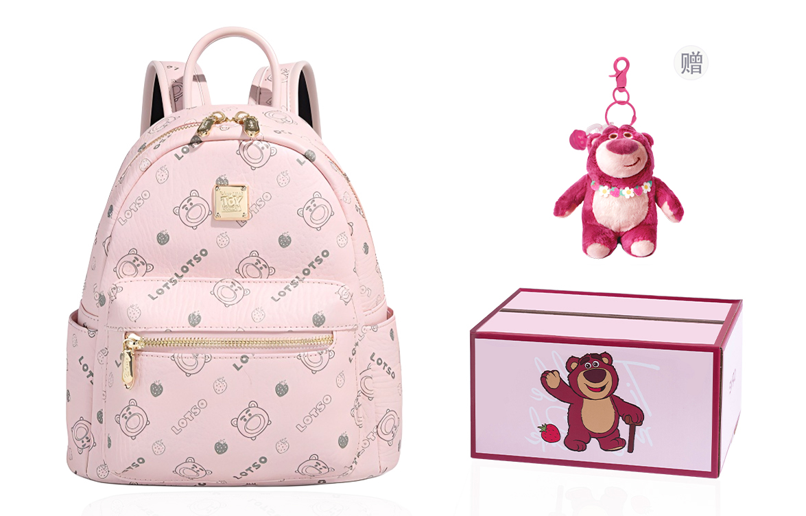 

Disney Синтетический кожаный рюкзак средний женский разноцветный, Pink