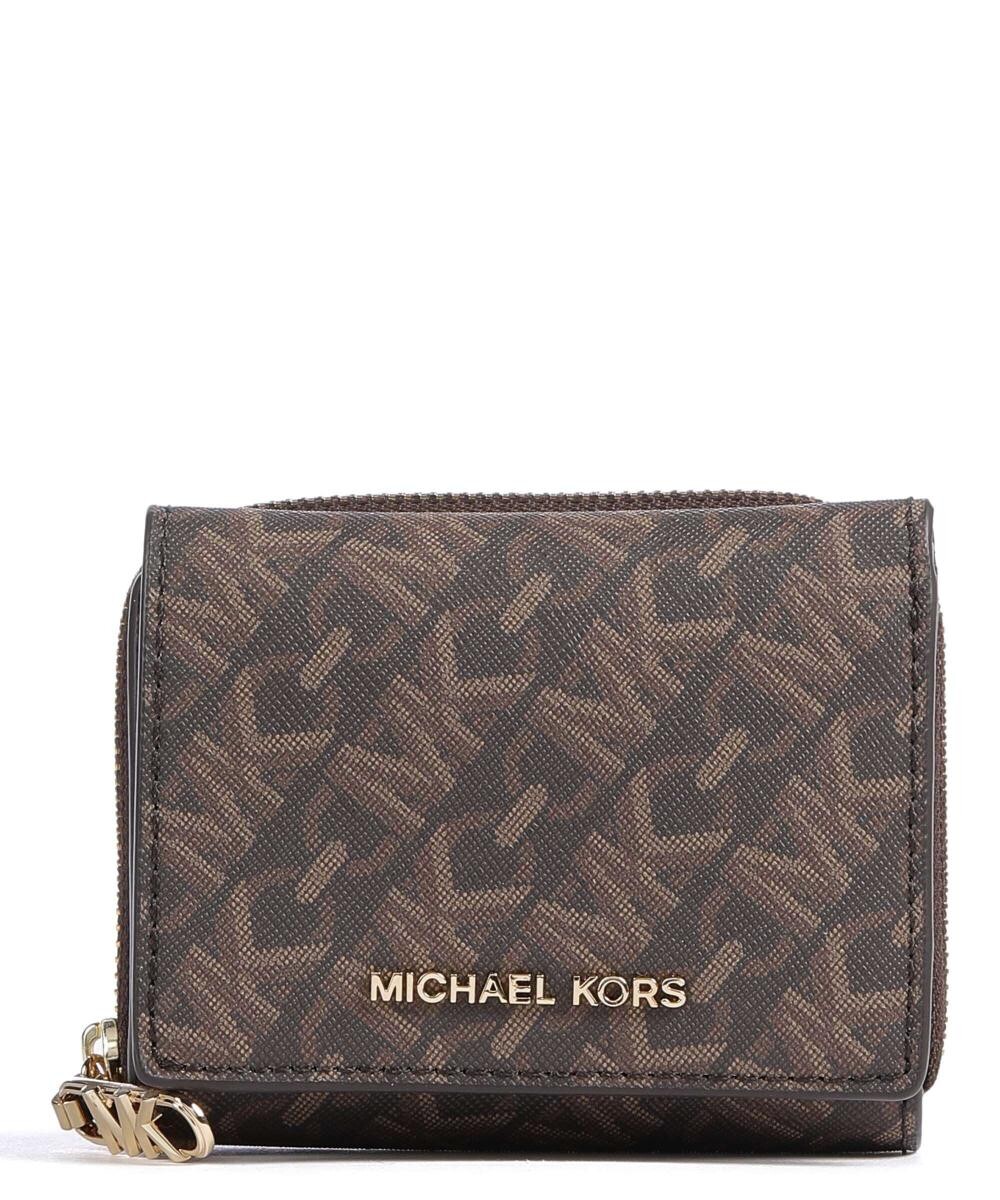 

Кошелек Empire из канвы Michael Kors, коричневый
