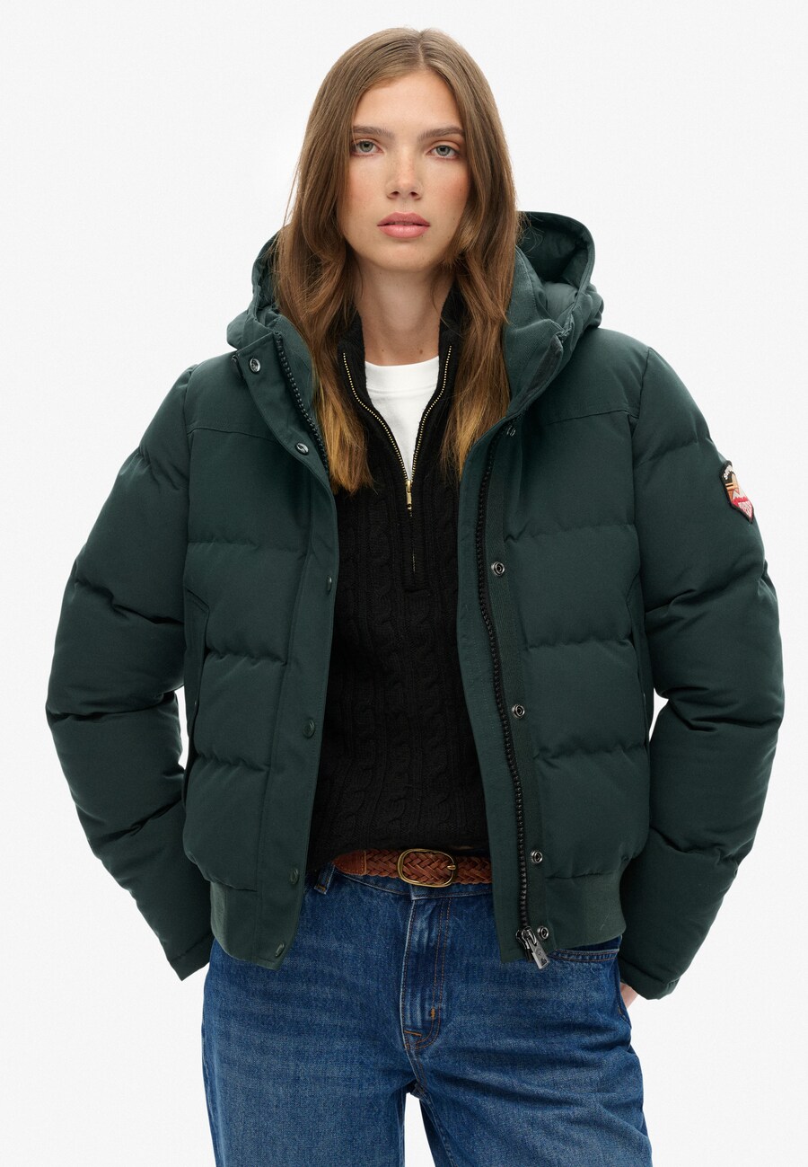 

Куртка межсезонная Superdry Everest, темно-зеленый