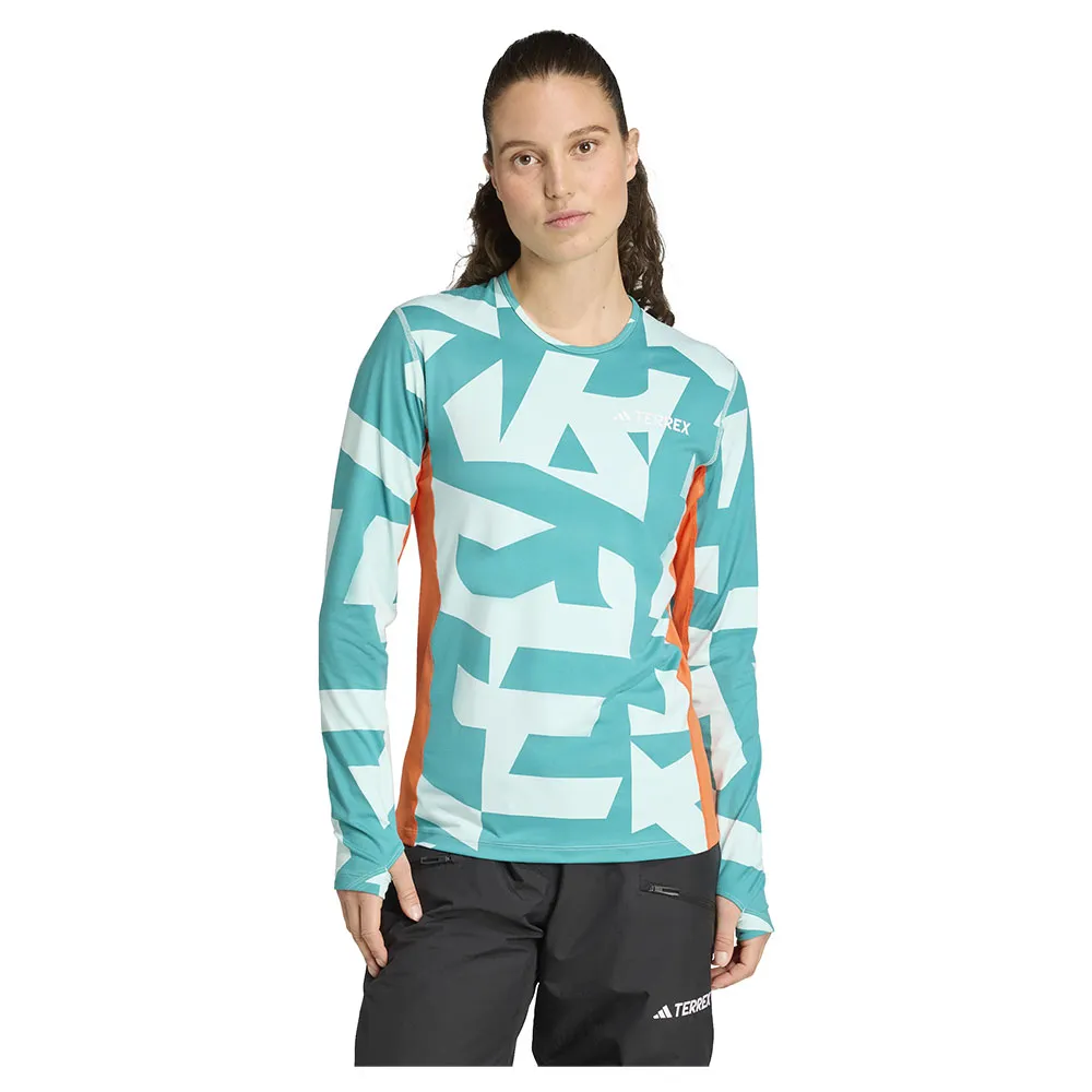 

Базовый слой с длинным рукавом adidas Multi Synthetic, синий