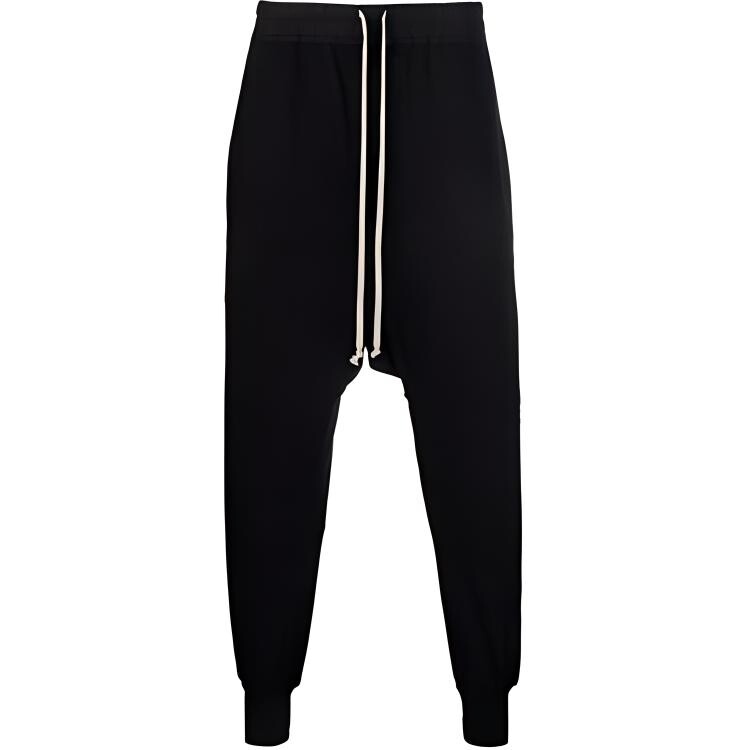 

Повседневные брюки мужские черные Rick Owens Drkshdw, черный