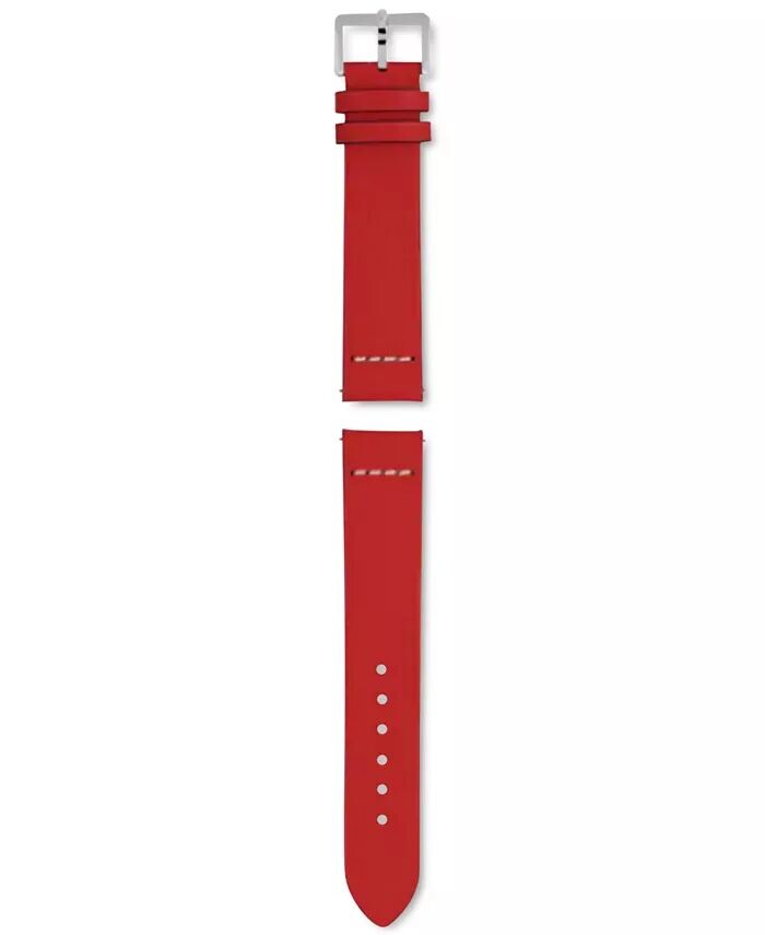 

Красный кожаный ремешок для часов Captain Cook 37 мм Rado