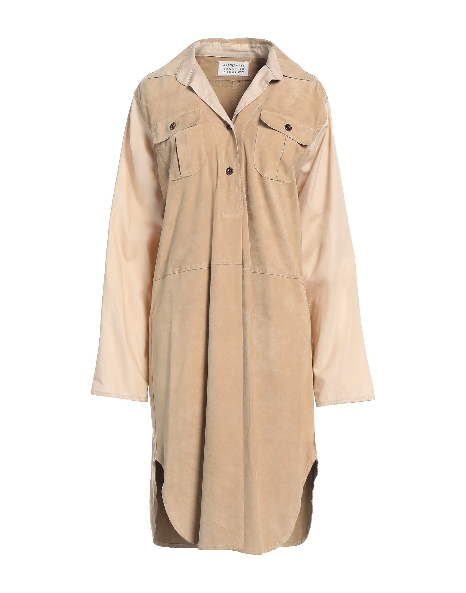 

Платье миди Maison Margiela, коричневый