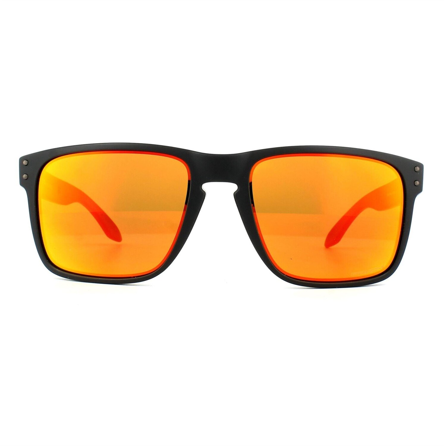 

Квадратные матово-черные солнцезащитные очки Prizm Ruby Holbrook XL Oakley, черный