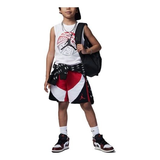 

Футболка мяч мышцы набор бамбино Air Jordan, белый
