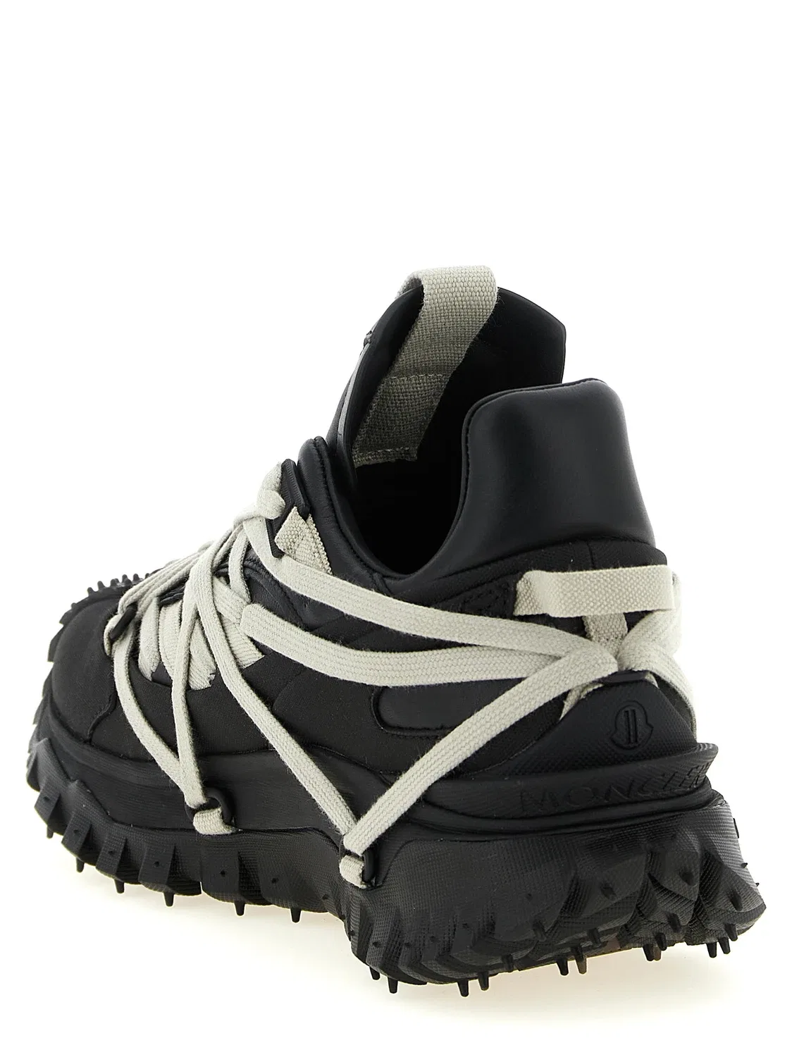 Кроссовки Moncler + Rick Owens 'Trailgrip Megalace', черный — фото 3