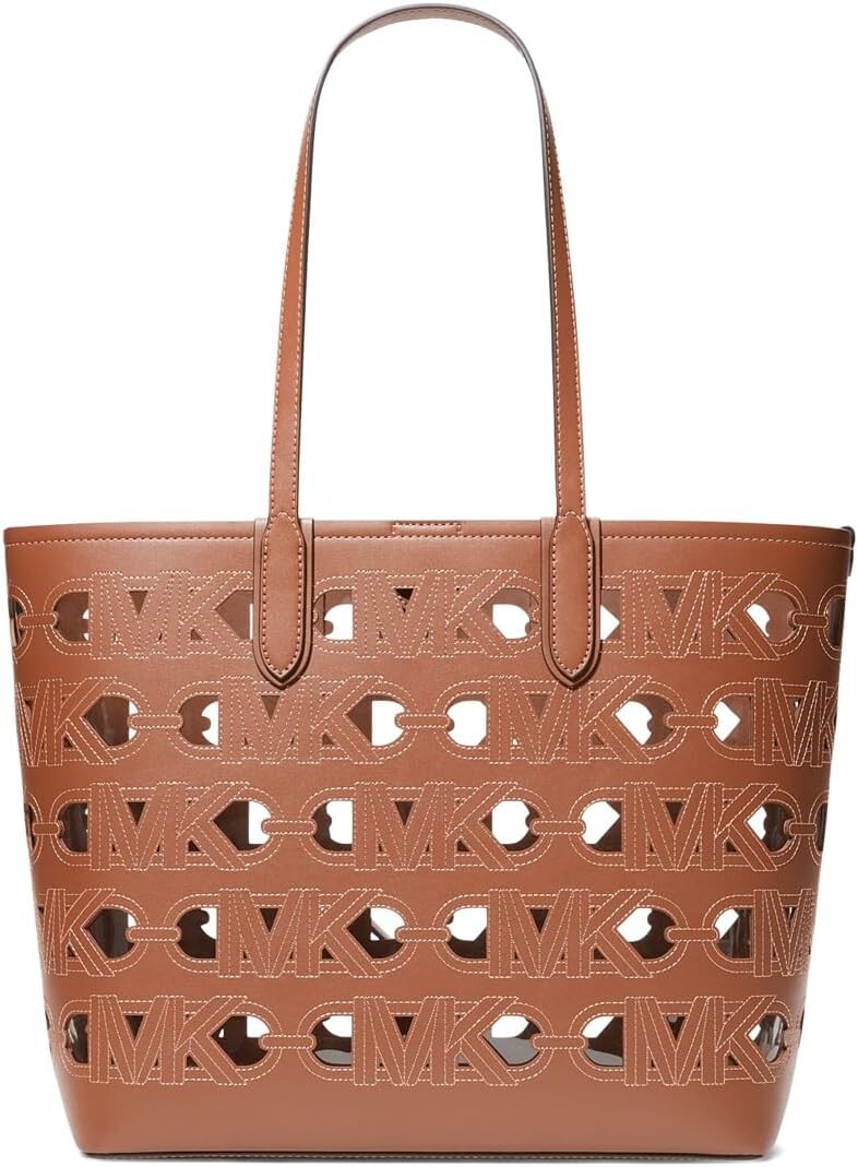 

Сумка-тоут MICHAEL Michael Kors Eliza Large East West Open Tote, цвет Luggage