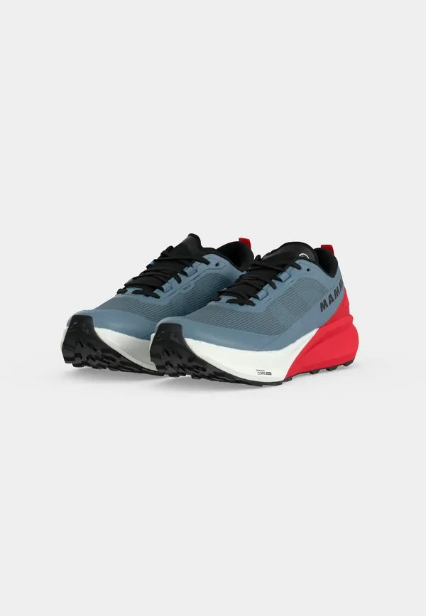 Кроссовки для бега по пересеченной местности aenergy endurance ultra low для мужчин Mammut, Nebla/Red — фото 3