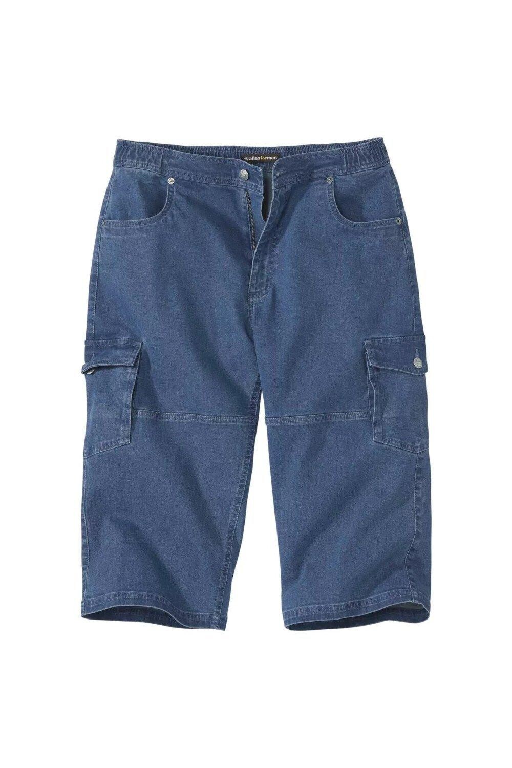 

Джинсовые укороченные брюки карго Atlas for Men, синий