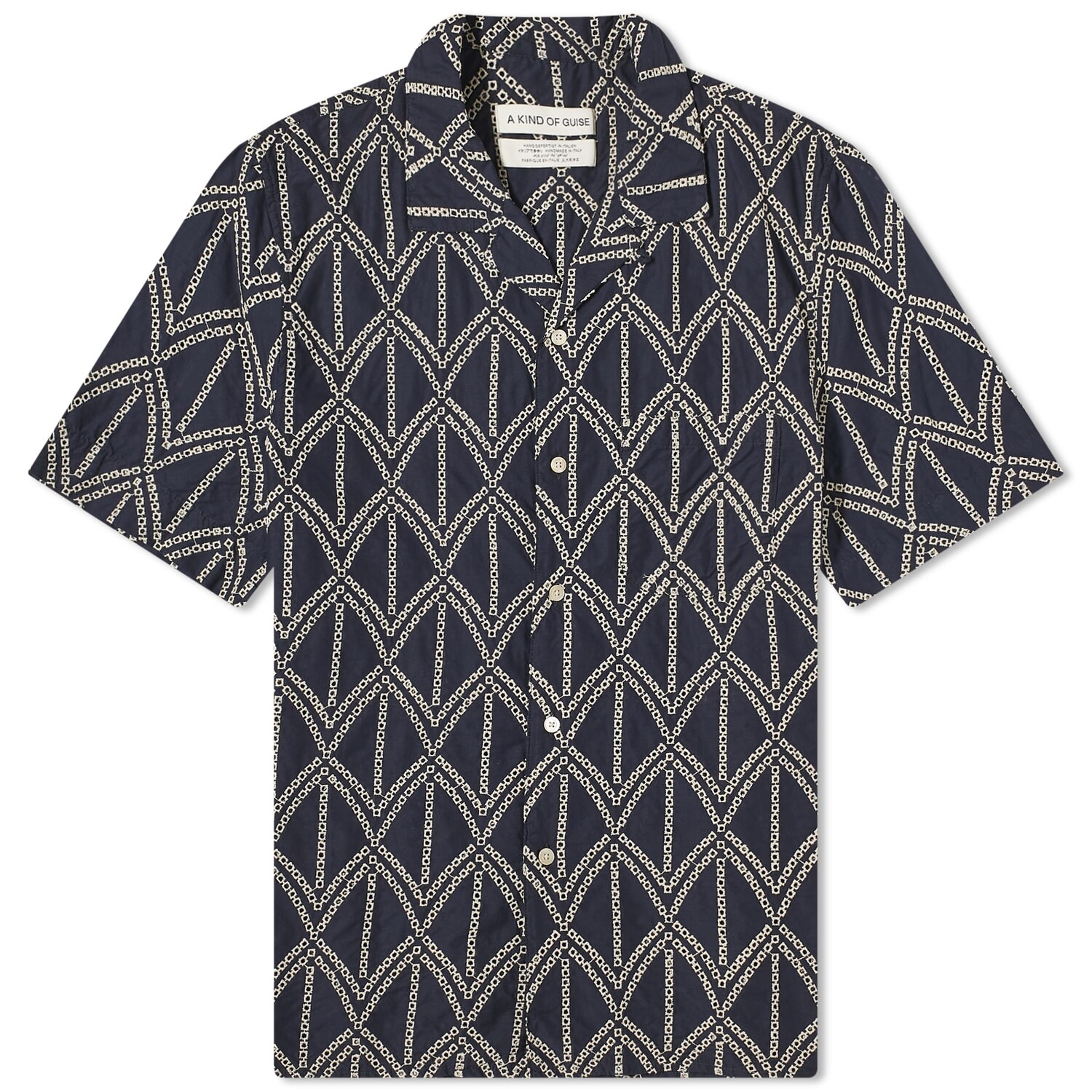 

Рубашка с коротким рукавом A Kind Of Guise Gioia Shirt, цвет Triangle Of Summer