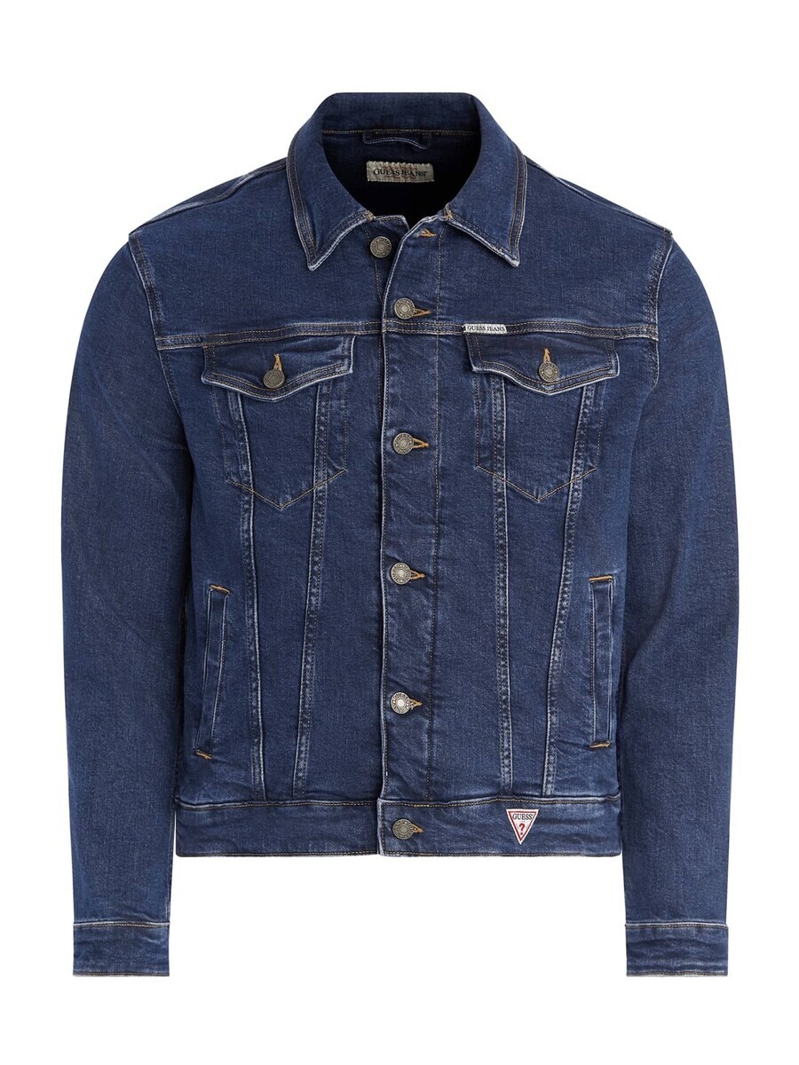 

Джинсовая куртка GUESS Between-Season Jacket, синий деним