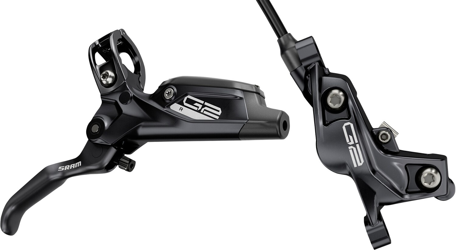 

G2 R Гидравлический дисковый тормоз и комплект рычагов SRAM, черный