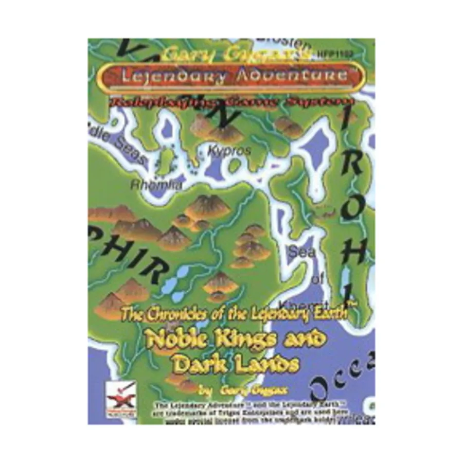 

Noble Kings and Dark Lands (Author's Limited Edition), Gary Gygax's Lejendary Adventures, мягкая обложка