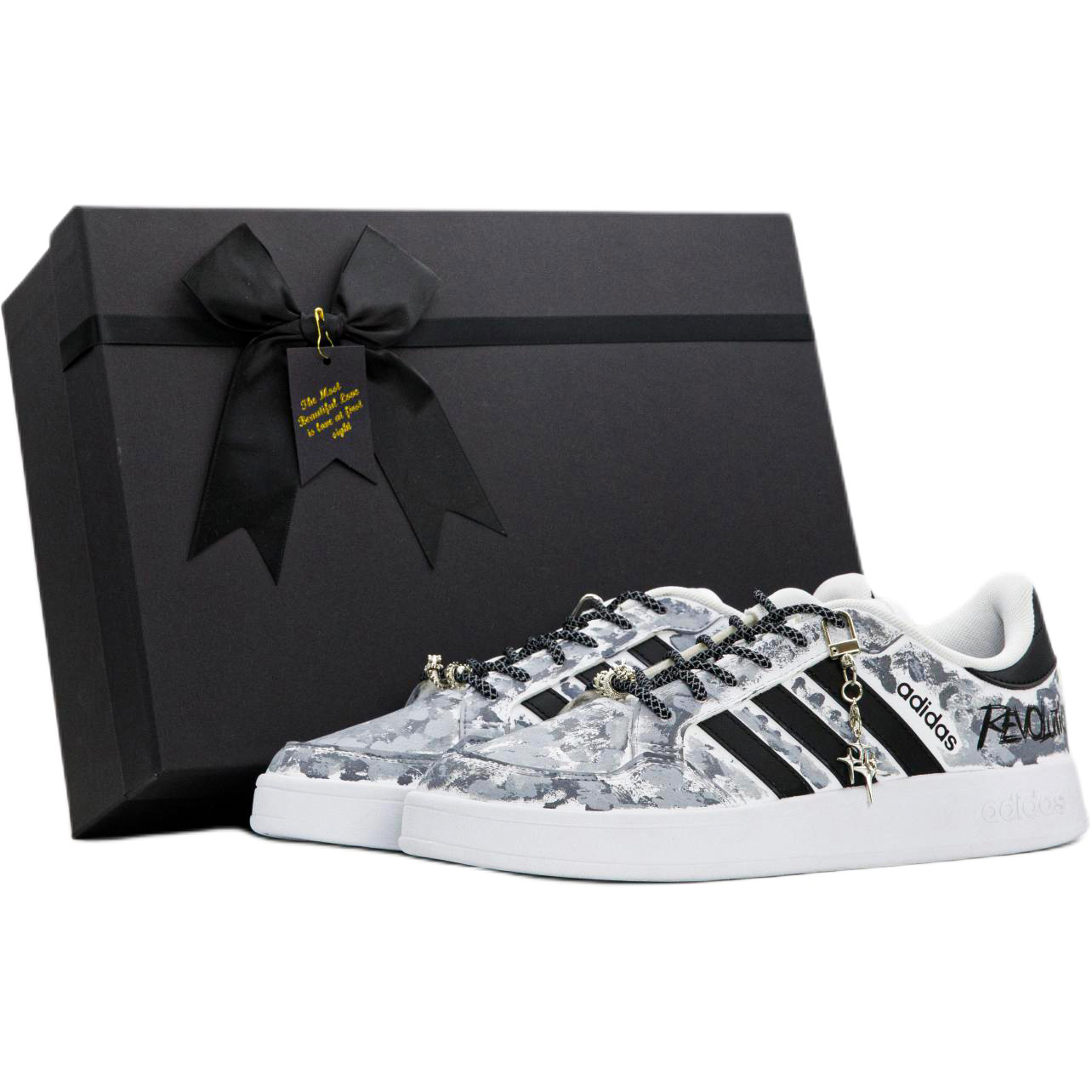 

Adidas Neo Breaknet Silver Gray Edge, Obsidian Box лоу-топ скейтборд обувь мужские Gray