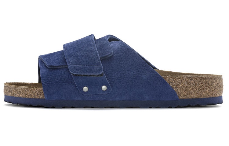

Birkenstock Стильные мужские сандалии синего цвета