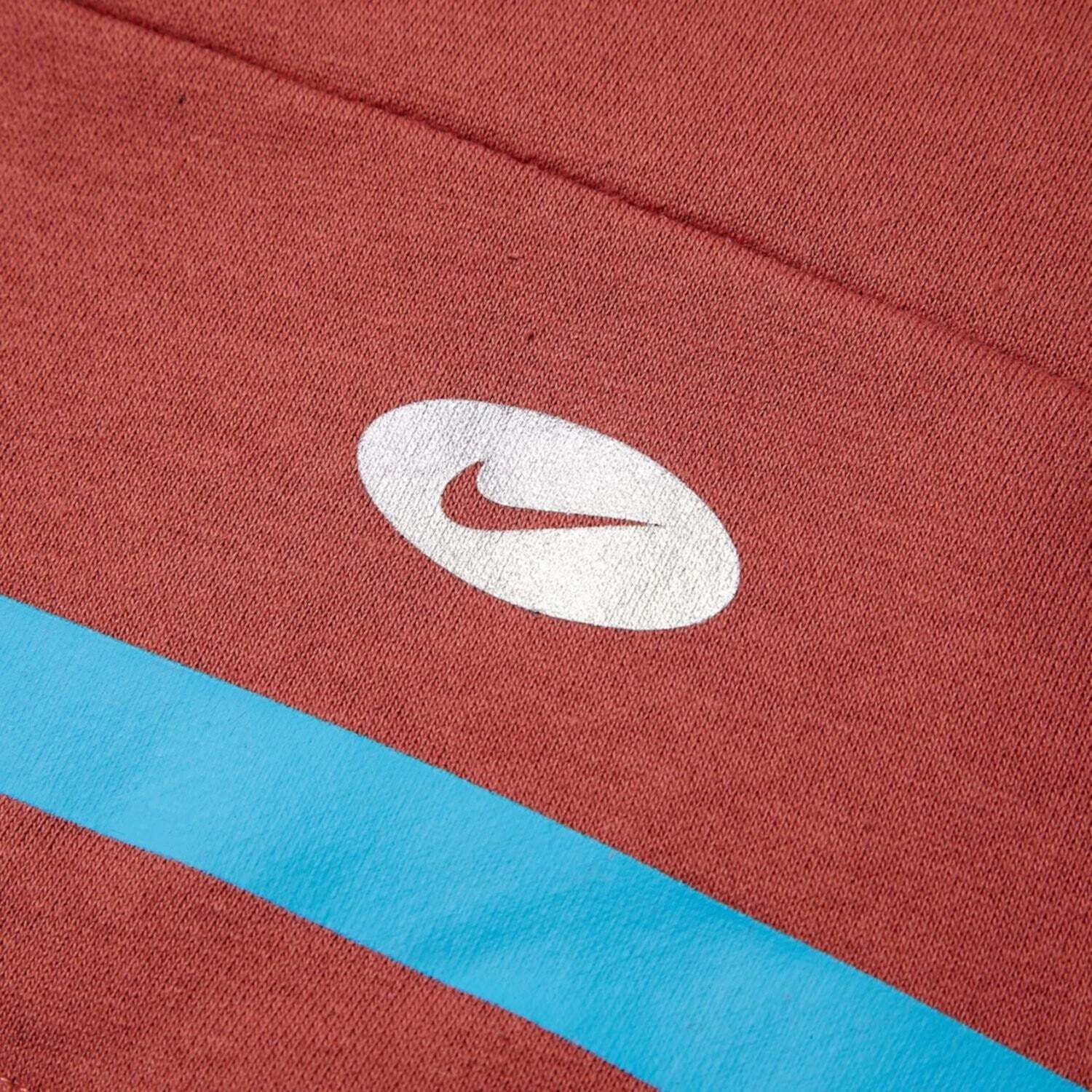 Детская толстовка Nike NSW Icon Novelty Hoodie Canyon Rust Fleece с длинным рукавом, цвет RED431 — фото 3