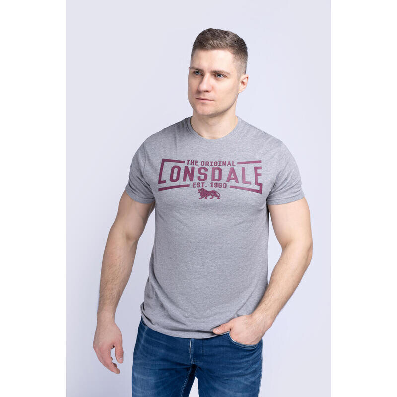 

Спортивная футболка Lonsdale, цвет grau/rot