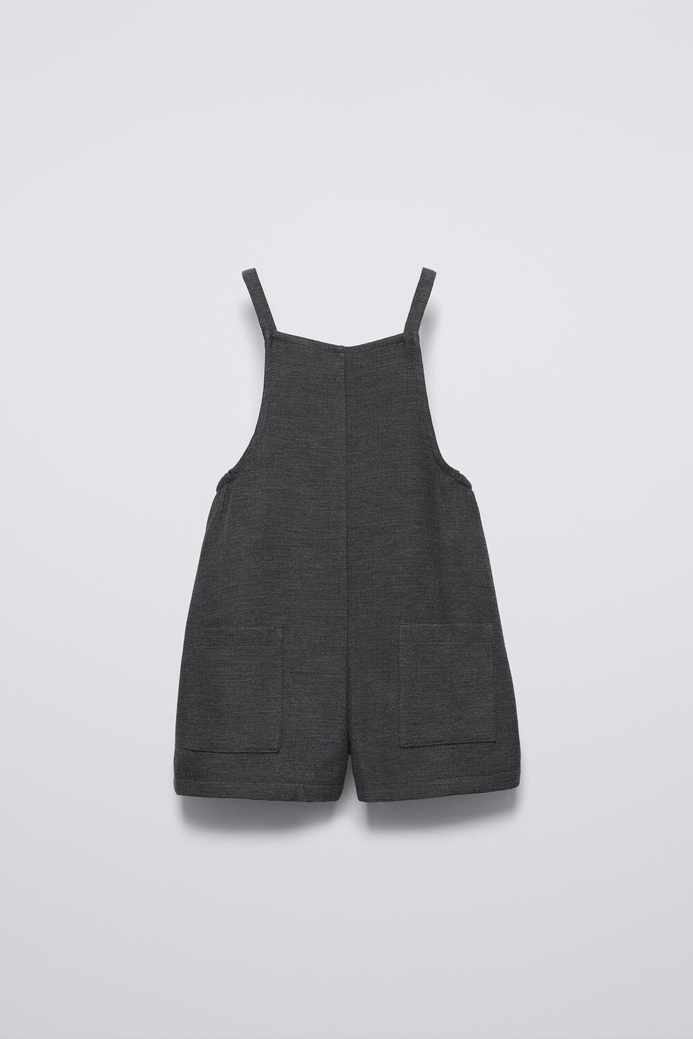 

Комбинезон с завязочными лентами ZARA, серый