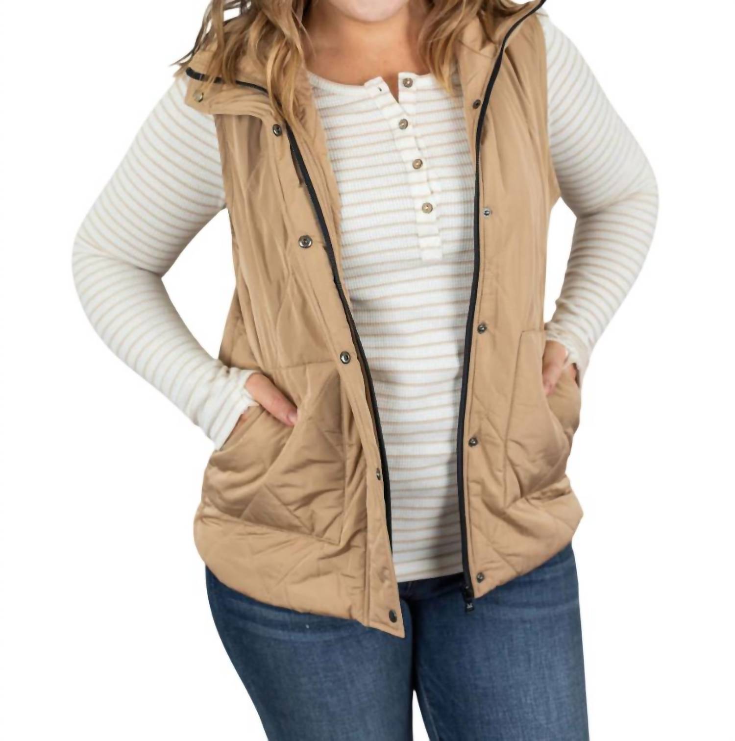 

Жилеты Remy - August в натуральном цвете Michelle Mae