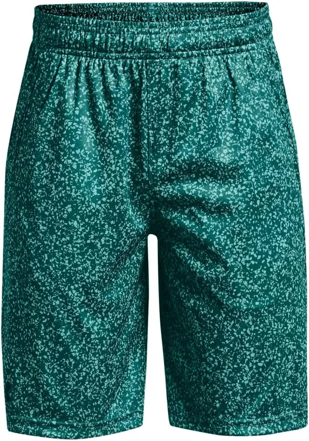 Детские шорты Under Armour Renegade 3.0 с принтом, Cerulean (452)/Pitch Gray — фото 2