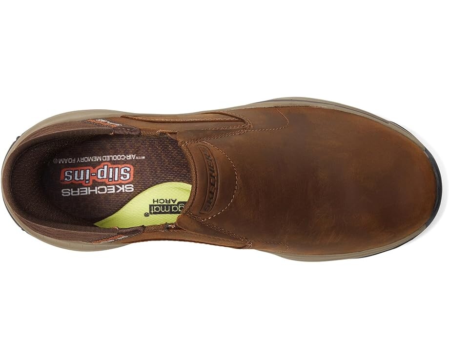 Кроссовки SKECHERS Craster Lanigan Hands Free Slip-Ins, цвет Dark Brown — фото 2