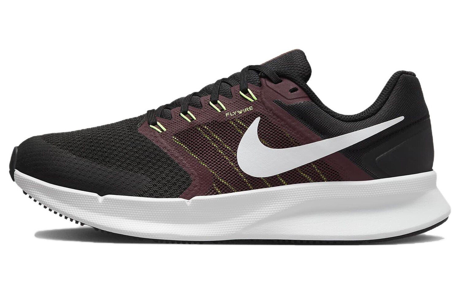 

Кроссовки Nike Run Swift 3 'Black Burgundy Crush', черный