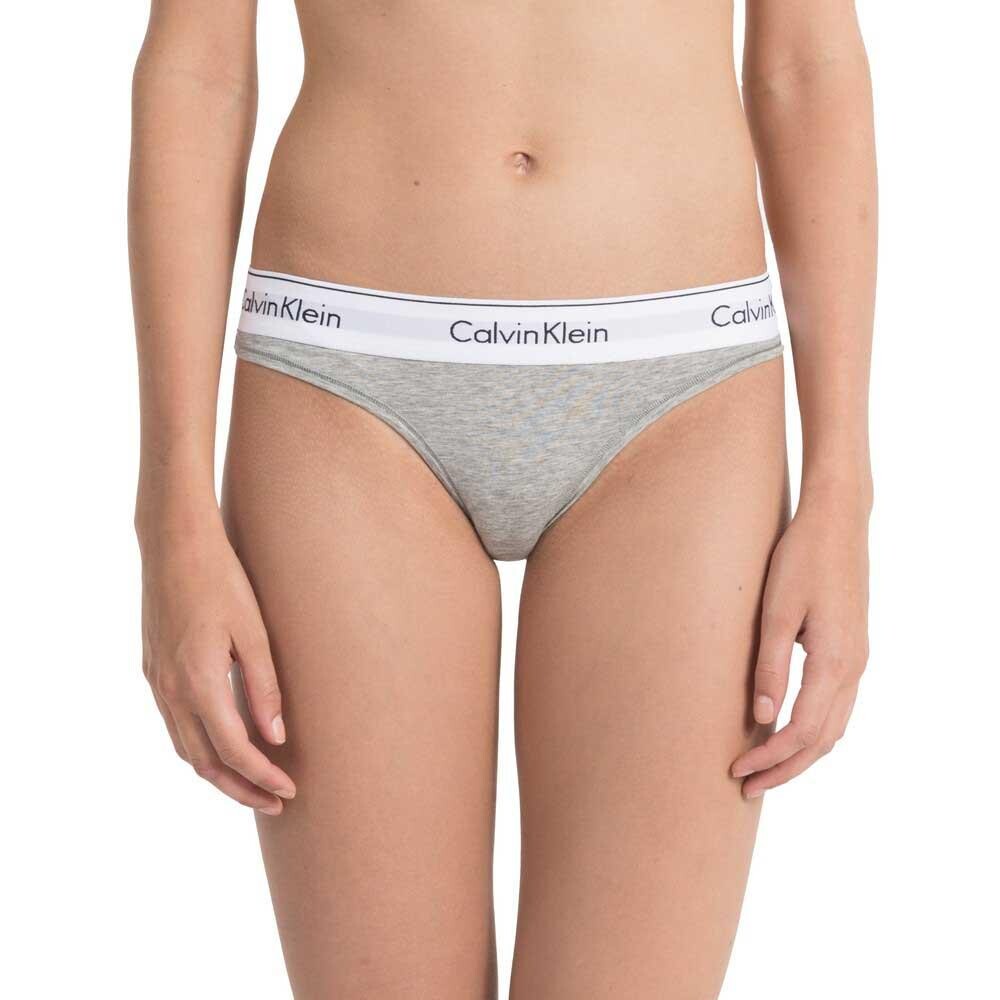 

Стринги Calvin Klein Modern Cotton, серый