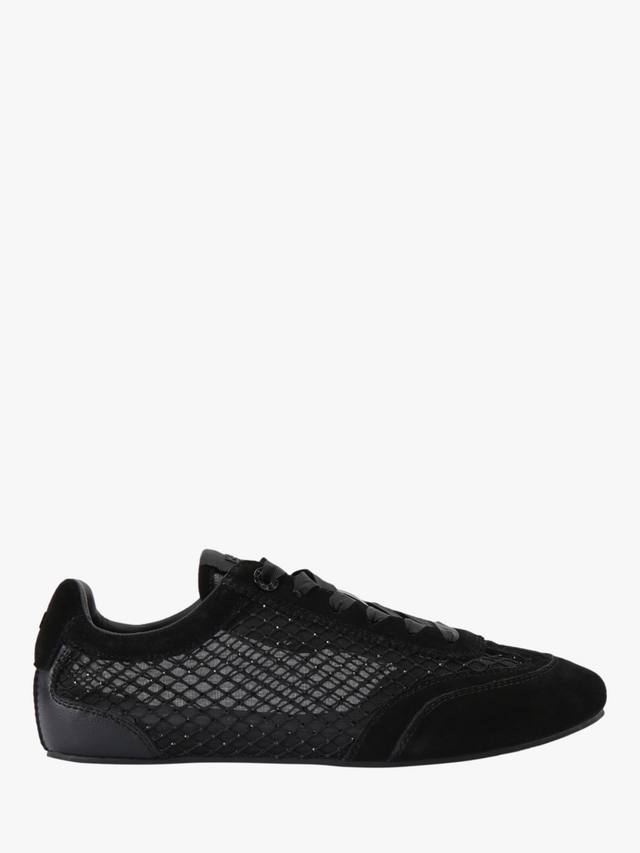Сумка с отделкой из замши Kurt Geiger London, Black