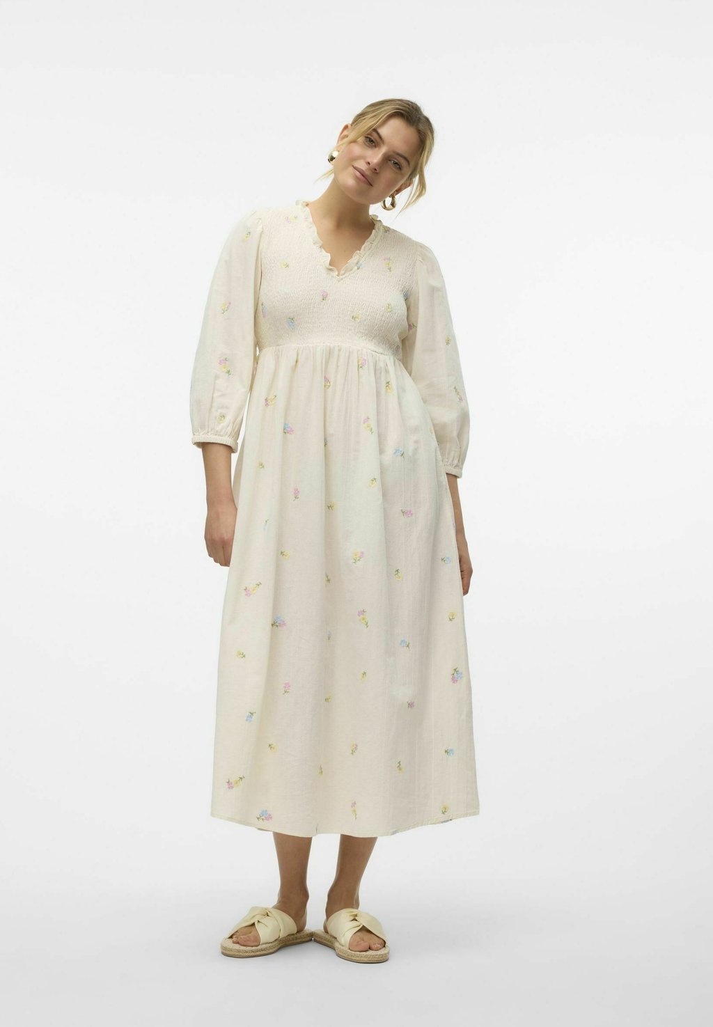 

Повседневное платье VMRUPA Vero Moda, бежевый