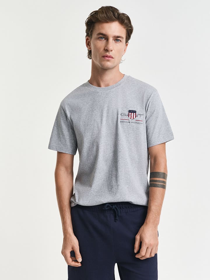 

Футболка Gant, серый
