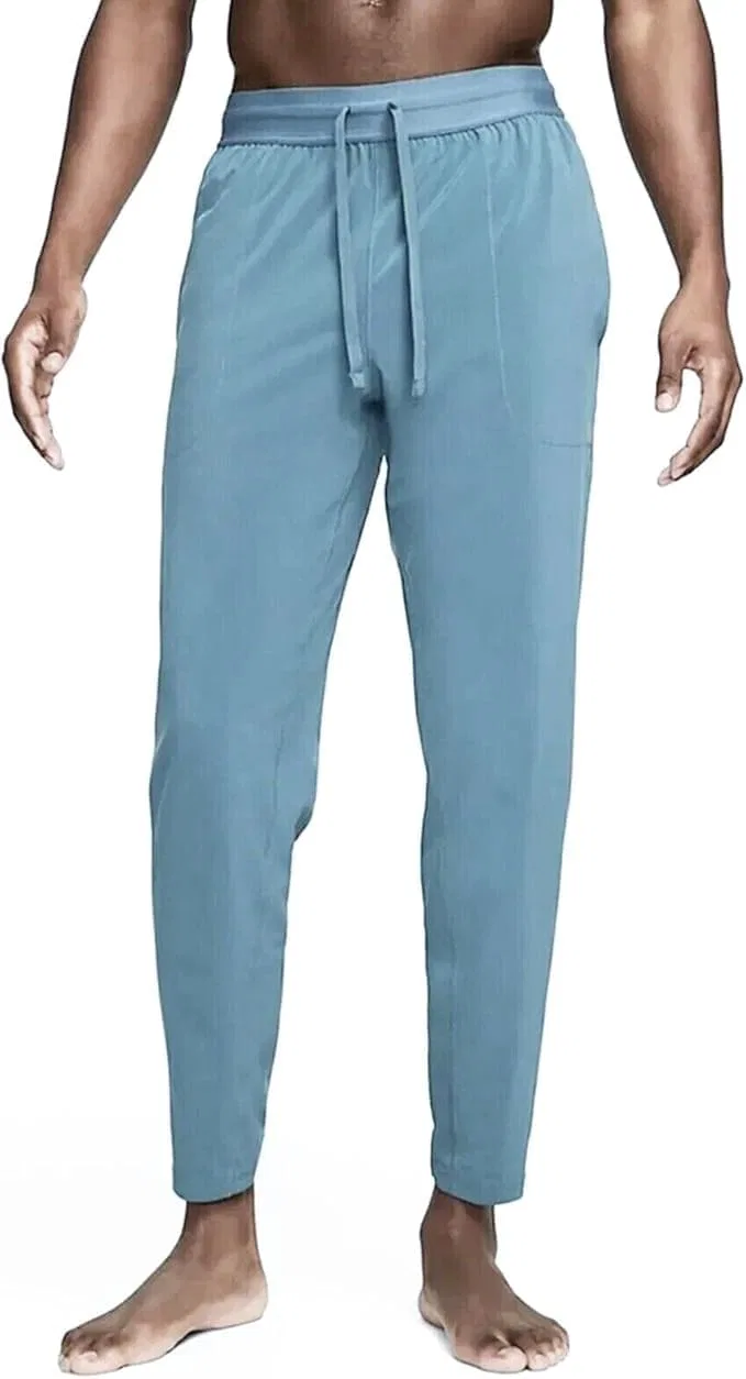 Мужские штаны для йоги Nike Dri-FIT Flex, светло-голубые