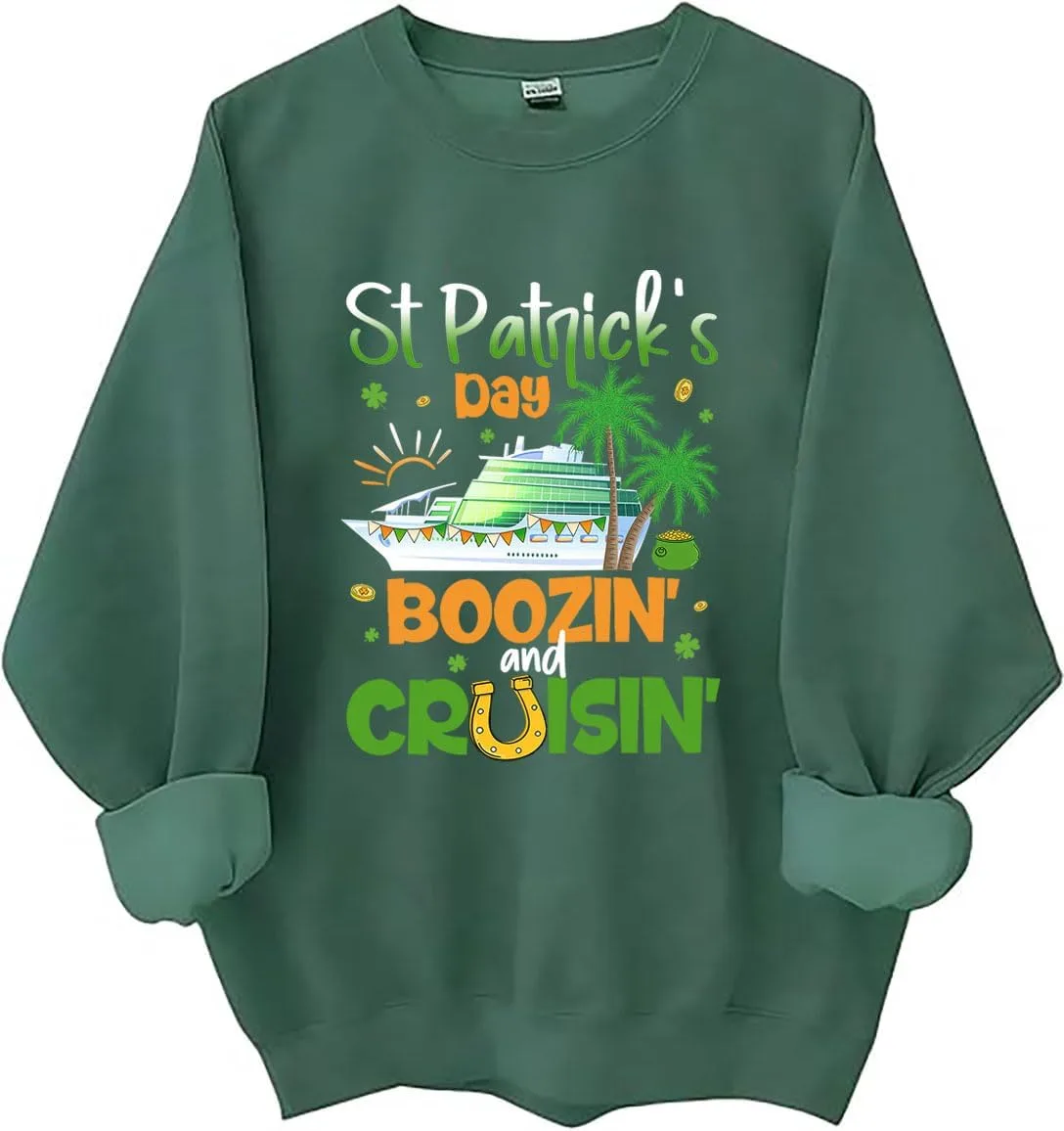 

Свитшут St Patrick's Day Boozing and Cruising Czbic