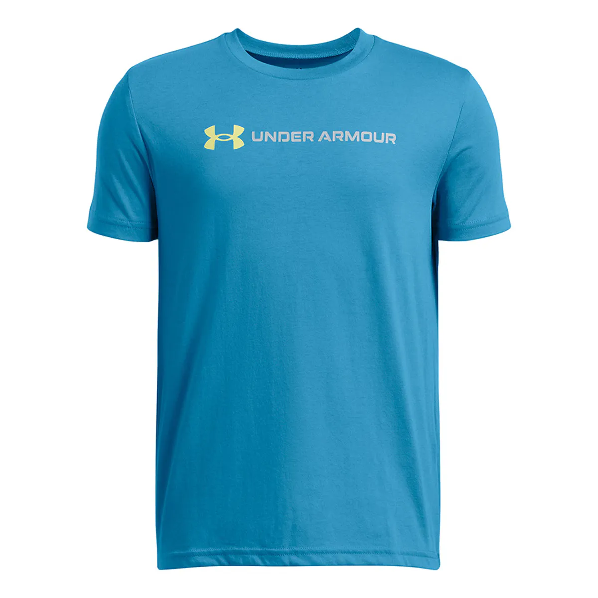 

Детская футболка с логотипом UA B Wordmark SS Under Armour, синий