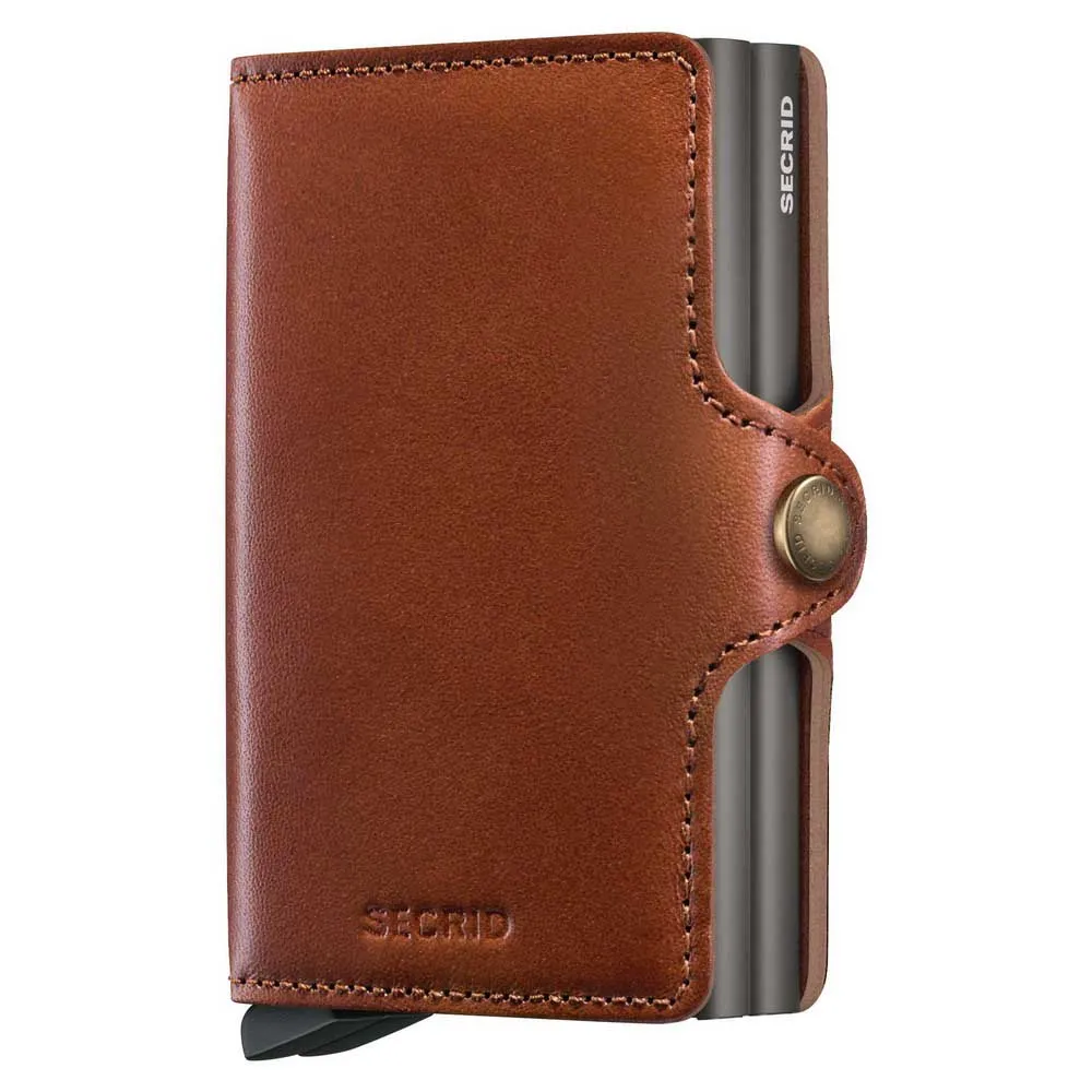 

Кошелек Secrid Twinwallet Texano leather, коричневый