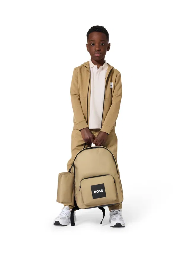 Детская подростковая кофта с капюшоном на молнии Boss Kidswear, темно-серый