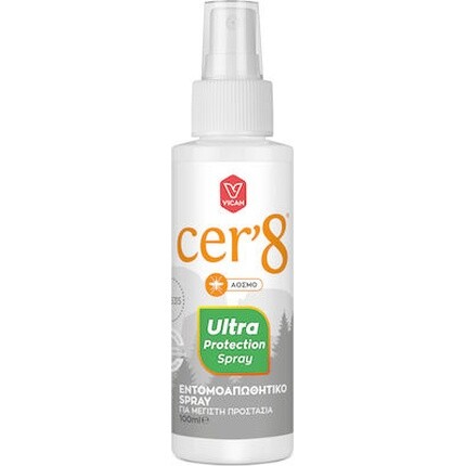 

Cer8 Ultra Protection Спрей от насекомых без запаха 100 мл Cer'8