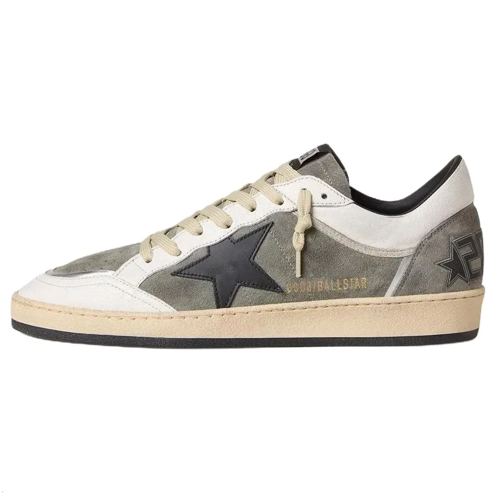 Кроссовки для скейтбординга Golden Goose Ball Star Low Top серые