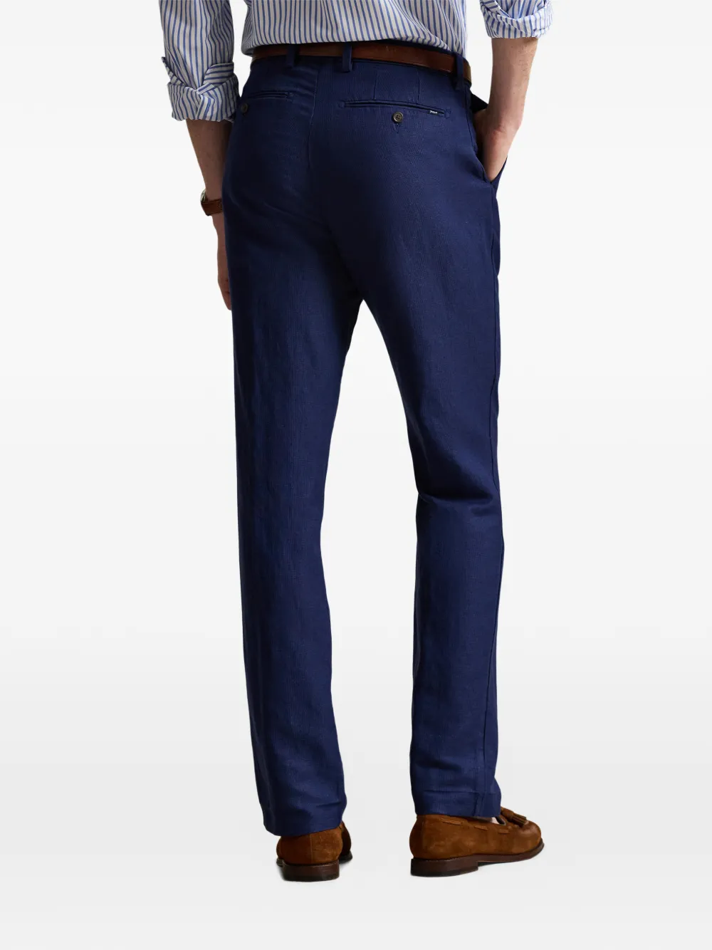 Брюки чинос Manhasset Classic Fit Polo Ralph Lauren, синий — фото 4