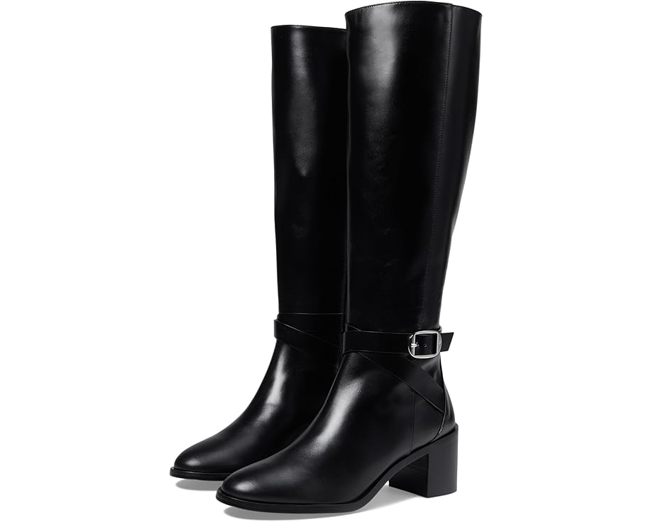 

Ботинки Stuart Weitzman Esme Belted Zip Boot, черный