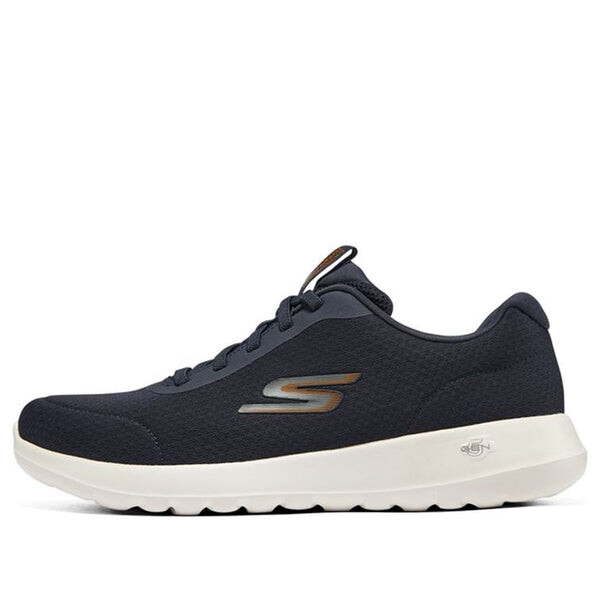 

Кроссовки go walk max 'navy orange' Skechers, синий
