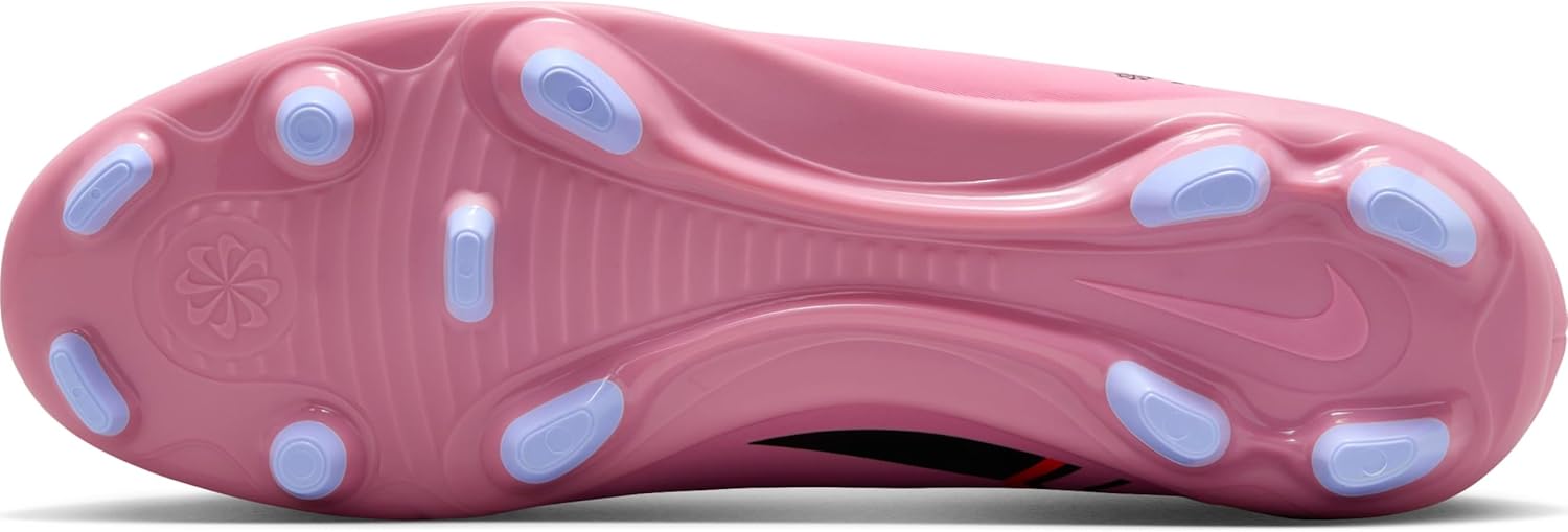 Мужские кроссовки Nike Vapor 16 Club FG/MG, Magic Flamingo/Black-total Crimson — фото 4