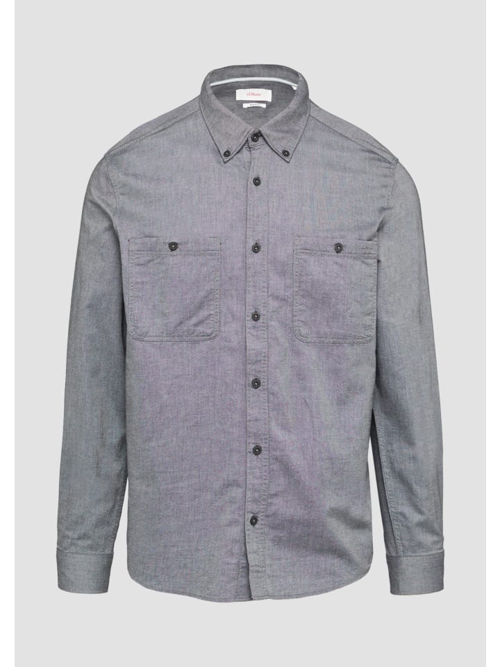 

Рубашка 9999_черная s.Oliver