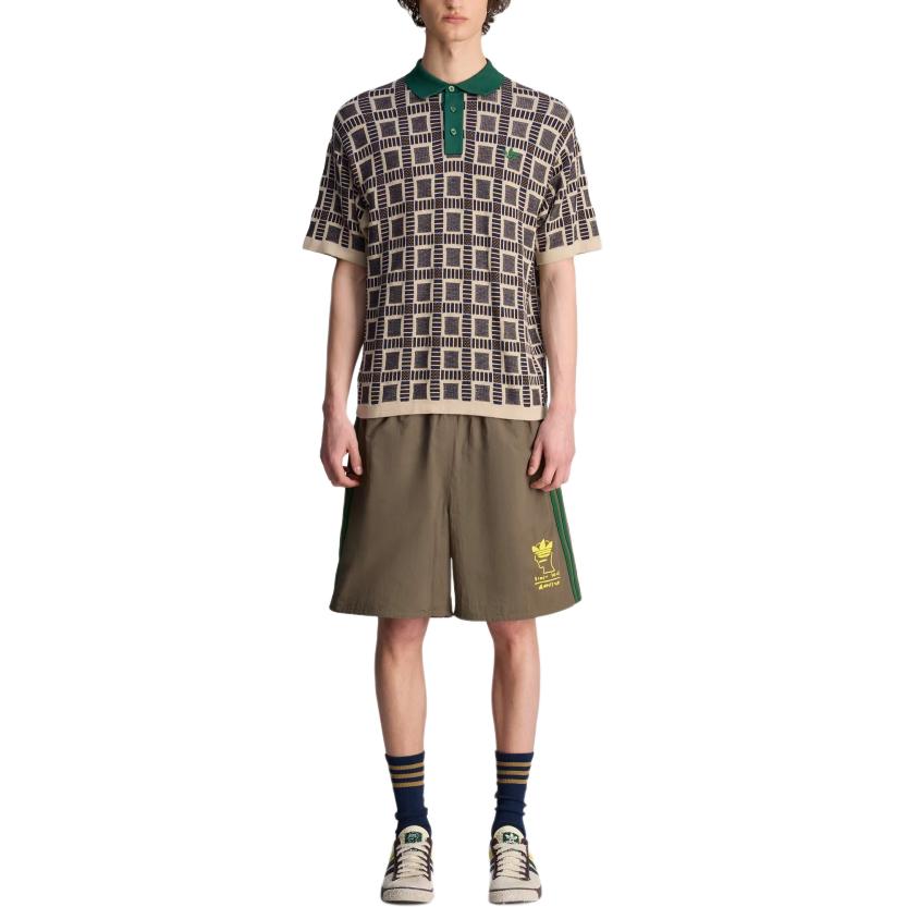 Шорты Adidas X Brain Dead с вышивкой Emblem Adidas Originals, Branch — фото 4