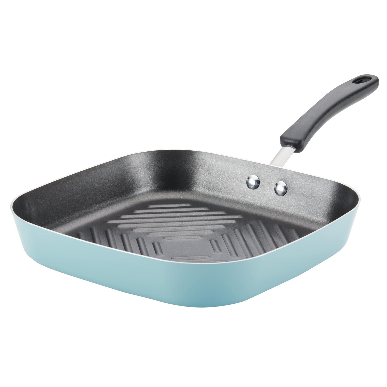 

Квадратная глубокая сковорода-гриль Farberware Cookstart Diamond 11 дюймов, голубой