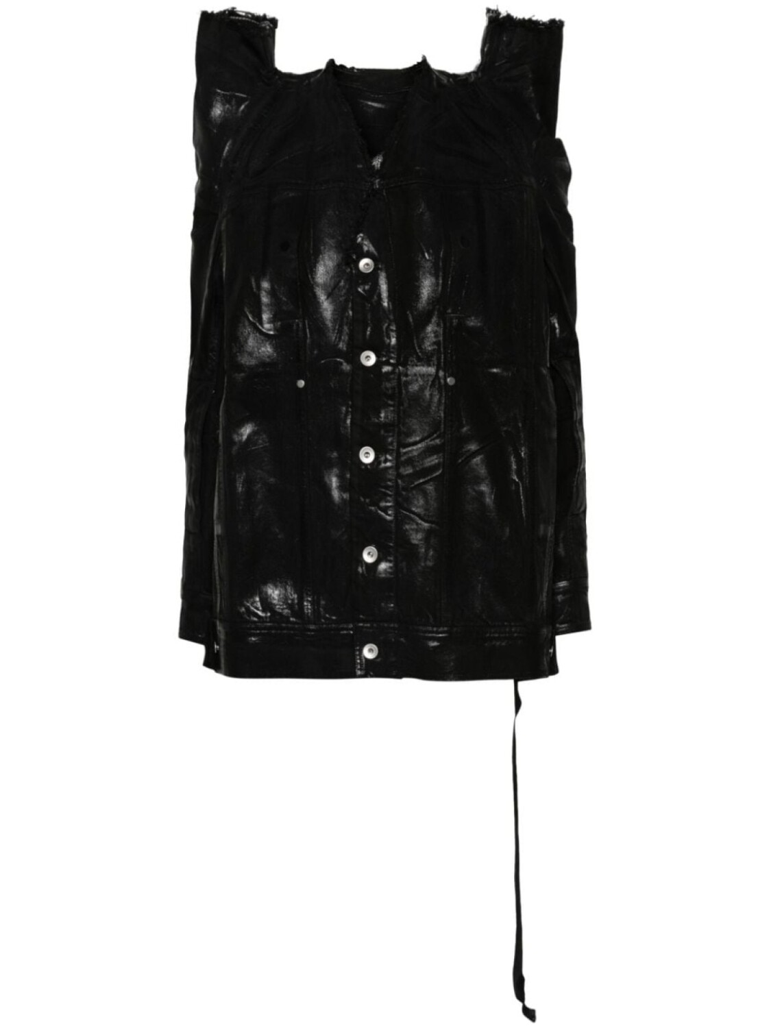 

Rick Owens DRKSHDW джинсовая куртка Tec Worker, черный