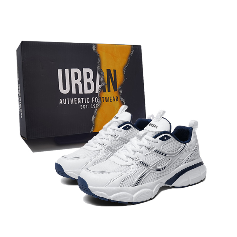 

URBAN AUTHENTIC Мужские белые низкие массивные кроссовки, цвет White